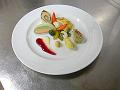 Fischvariation mit Kartoffelbeilage